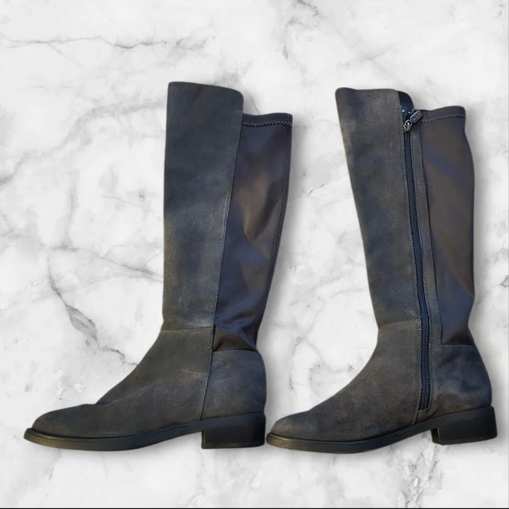 Blondo Over the Knee Boots in Grey Women's Size 8.5 8-1/2